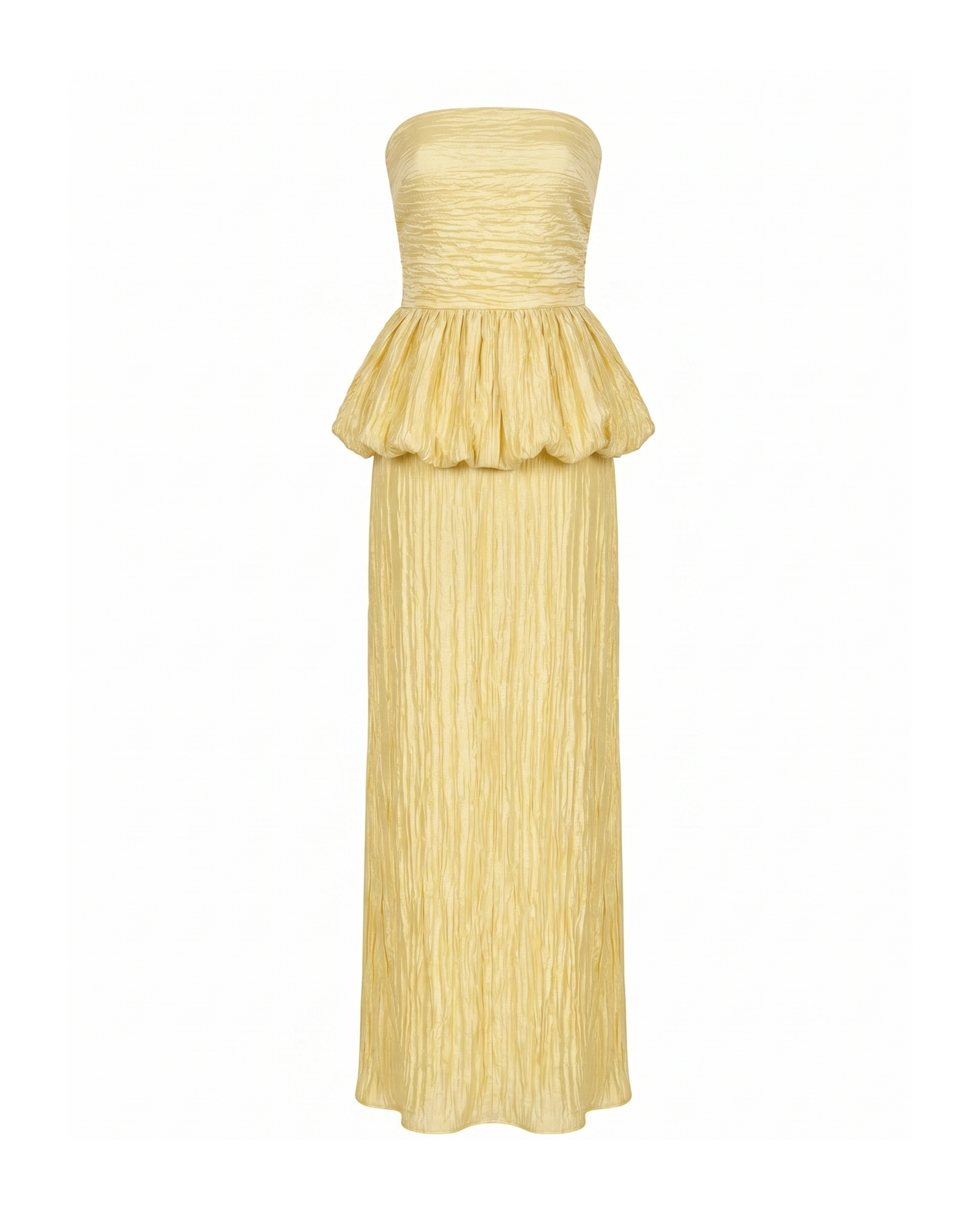 Conjunto Camelia amarillo pastel