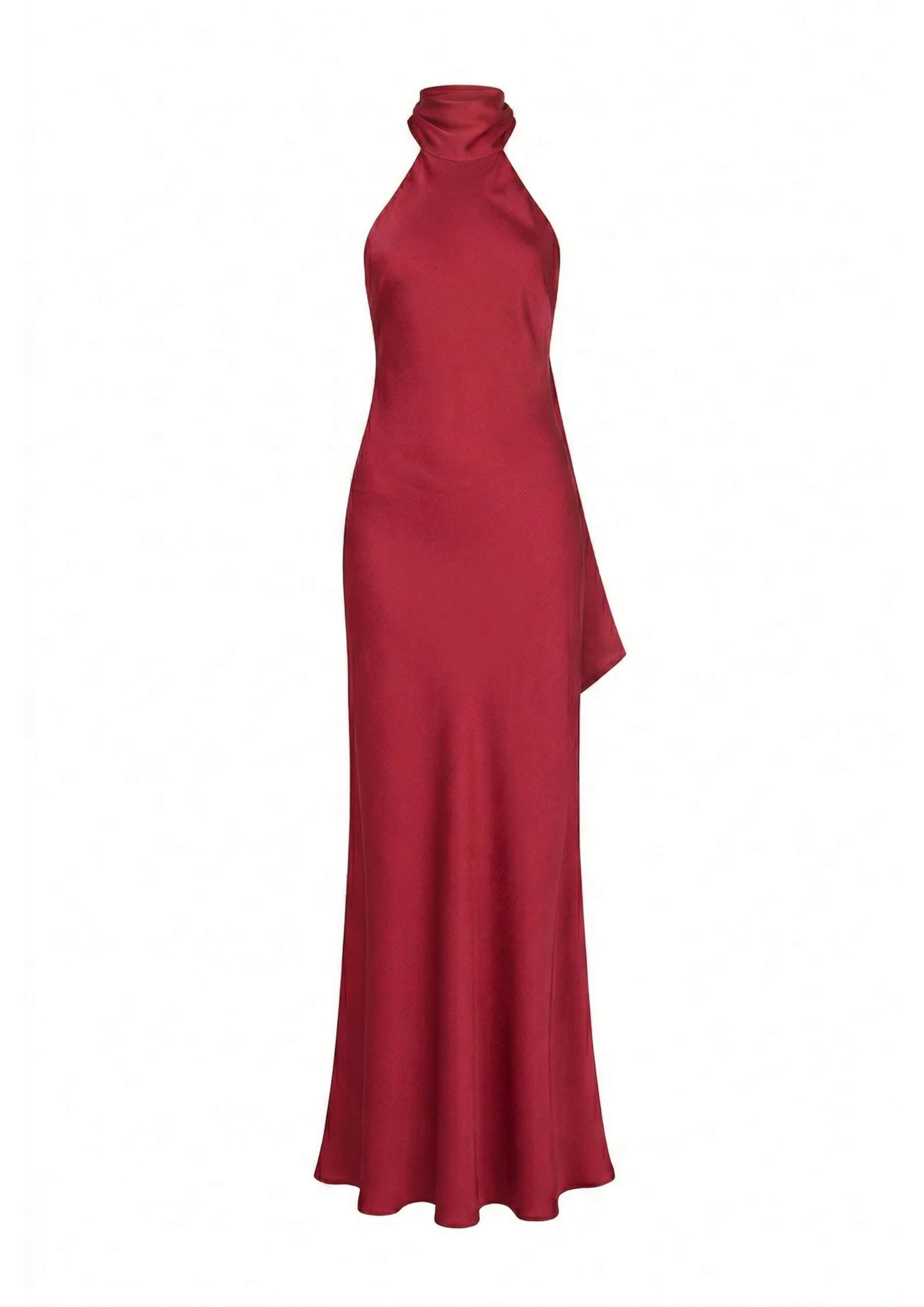 Stella dress in strawberry red