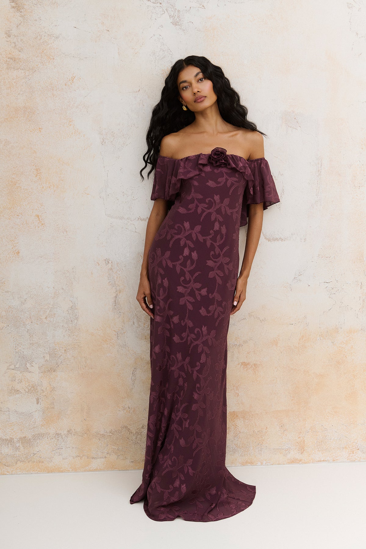 Vestido Amarante morado