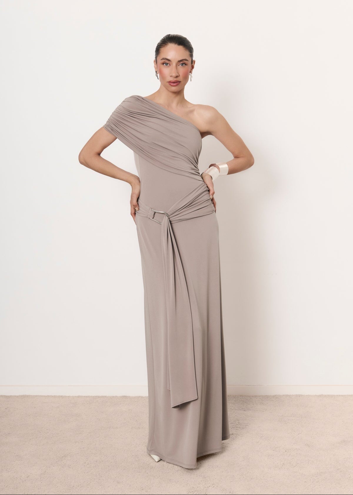 Pietra dress stone grey