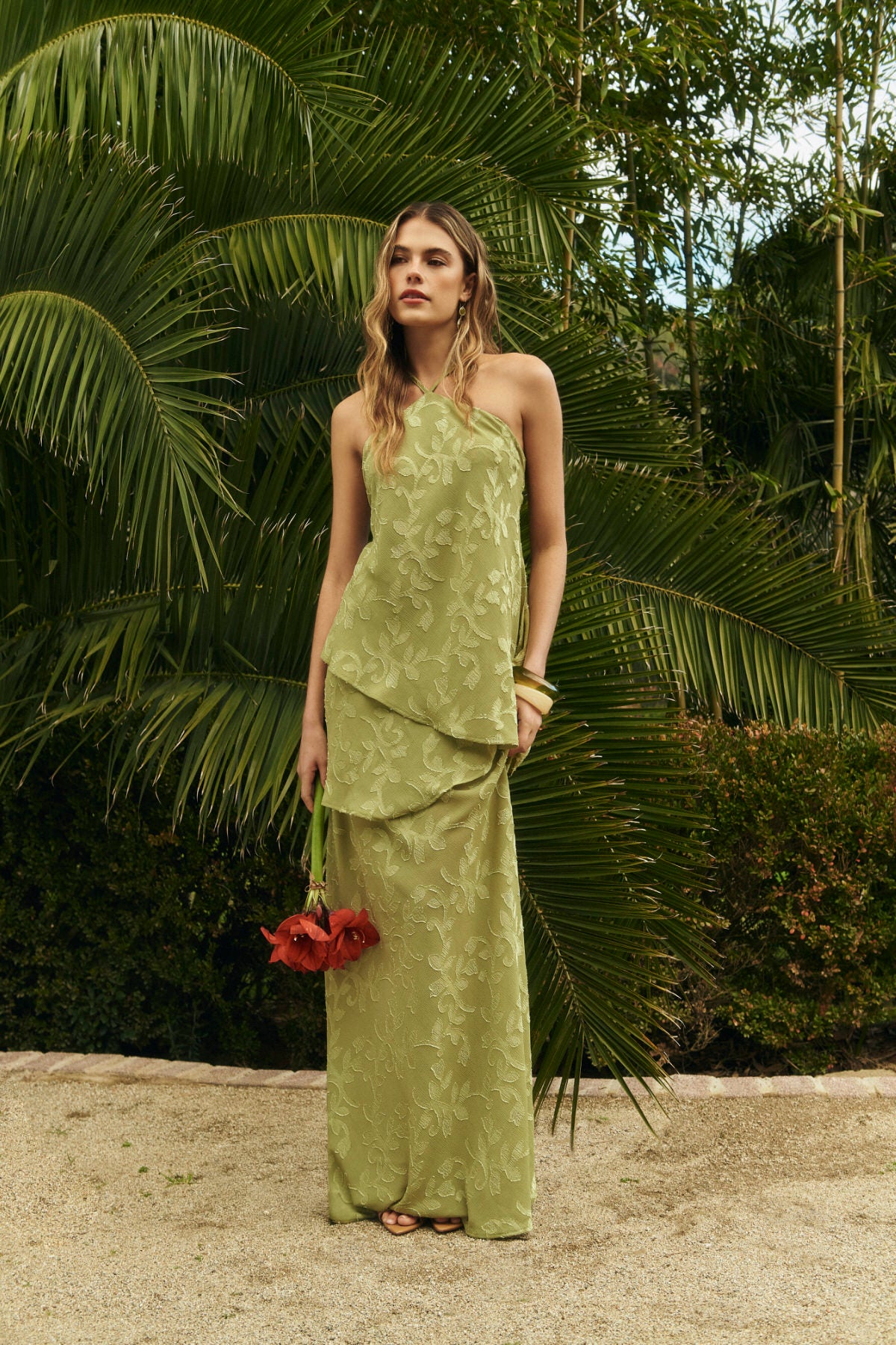 Conjunto Duna verde pistacho