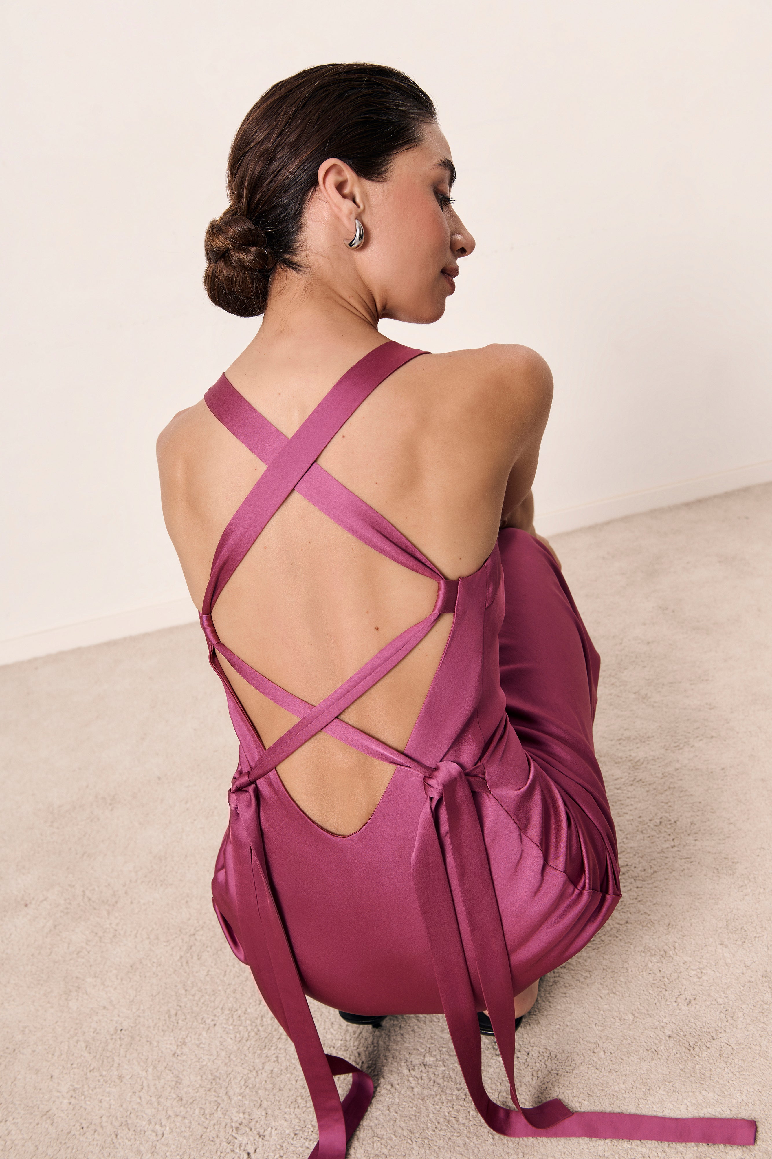 Renatta powder pink dress