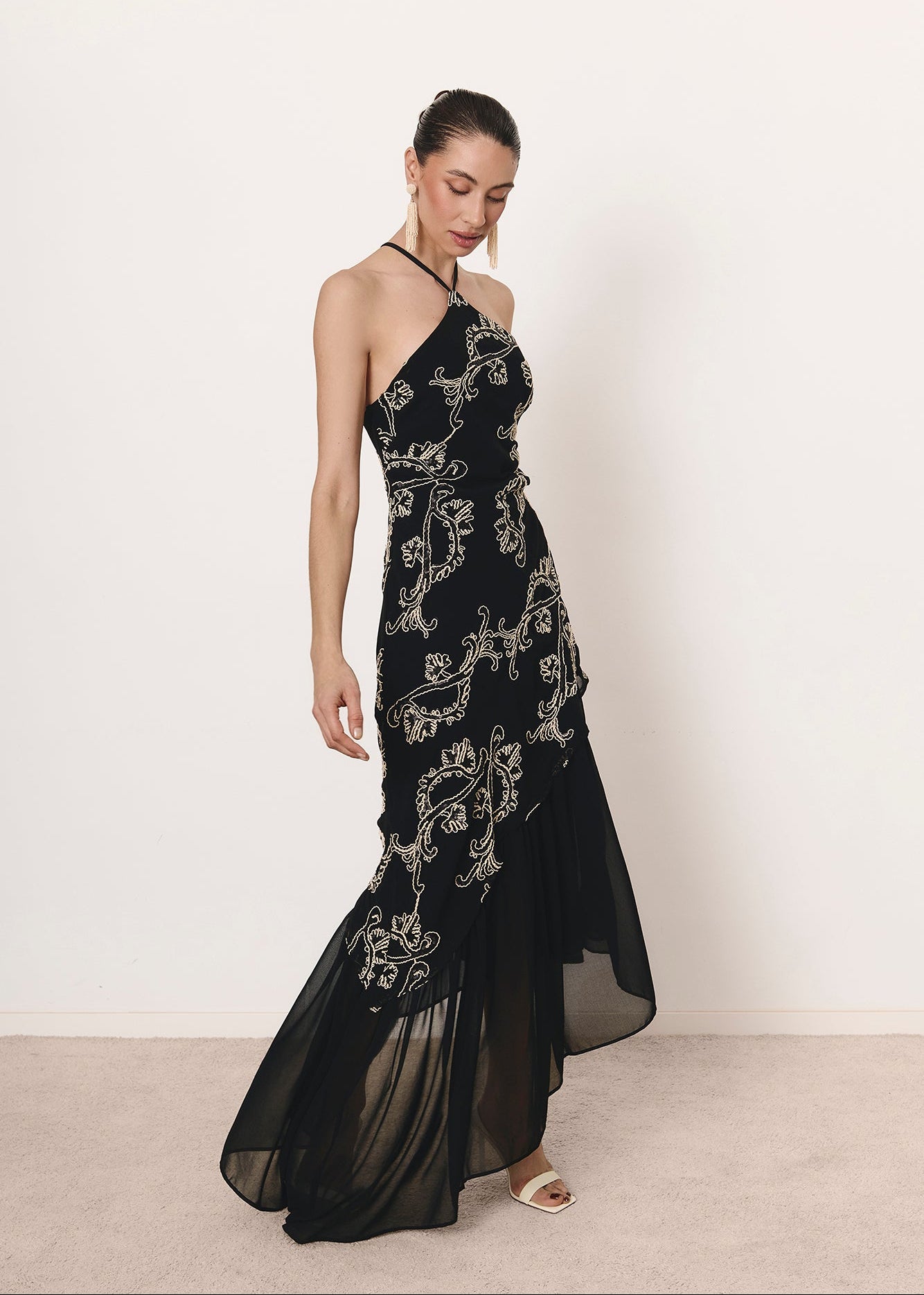 Amelia black dress
