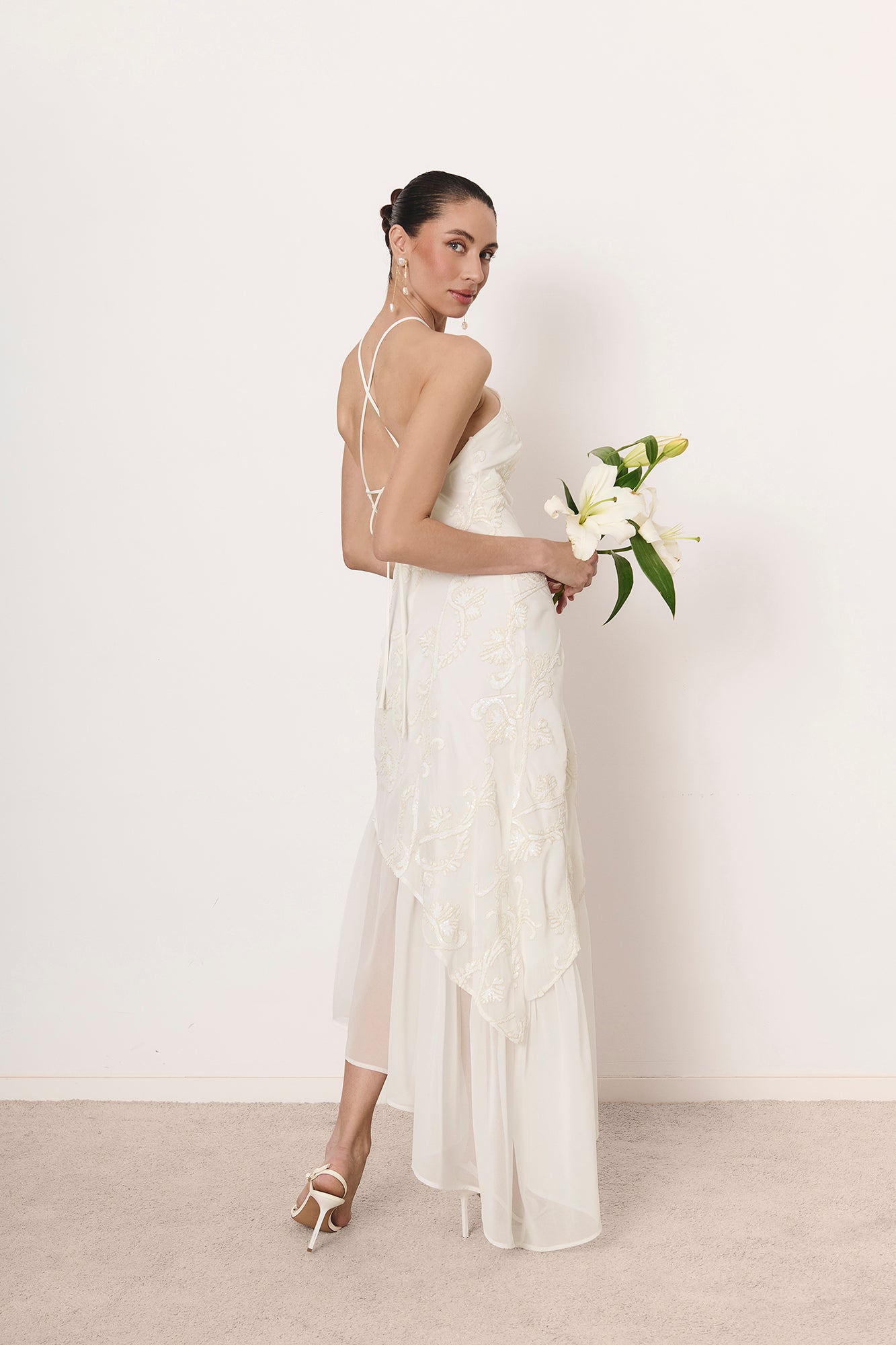 Vestido Amelia blanco