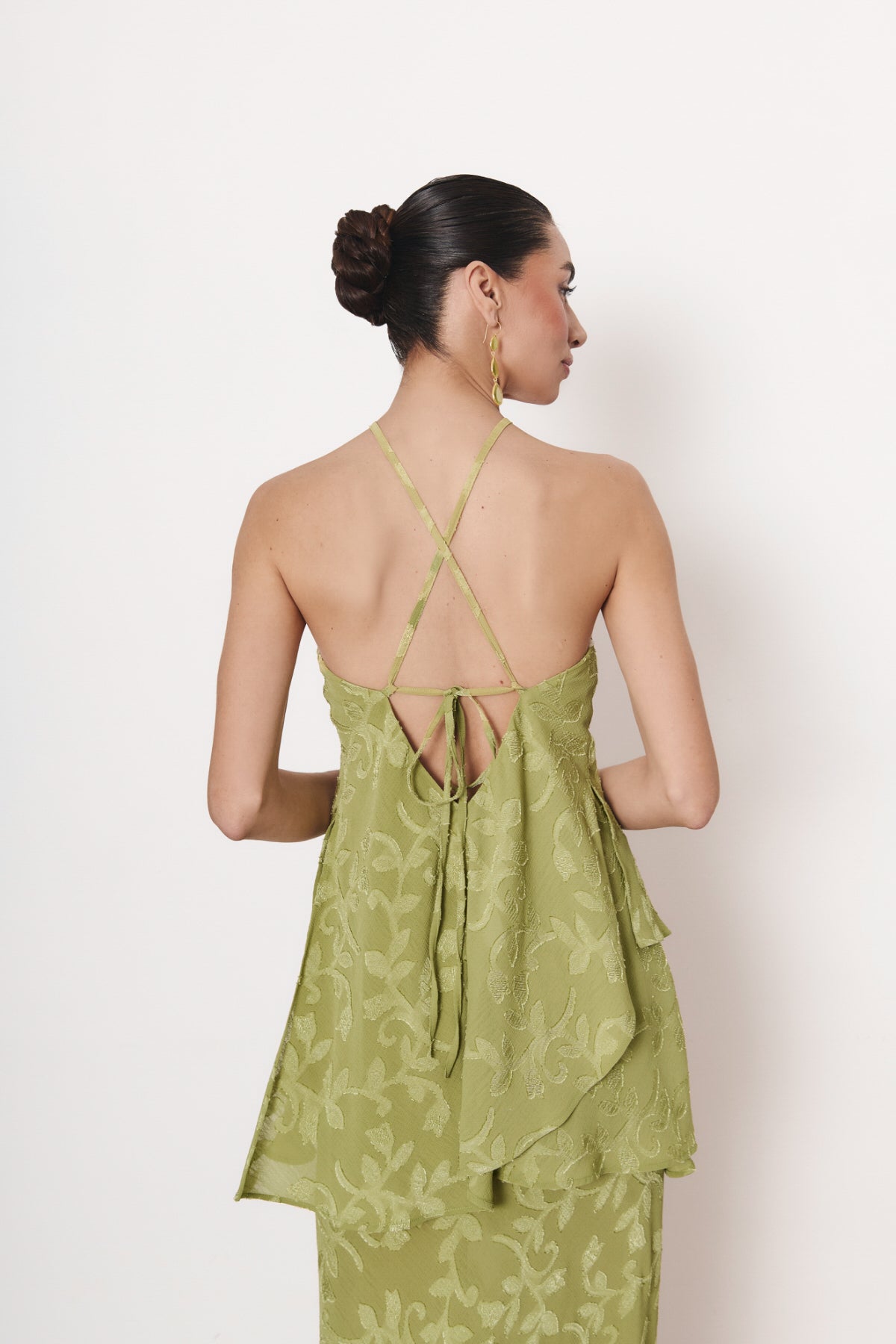 Conjunto Duna verde pistacho