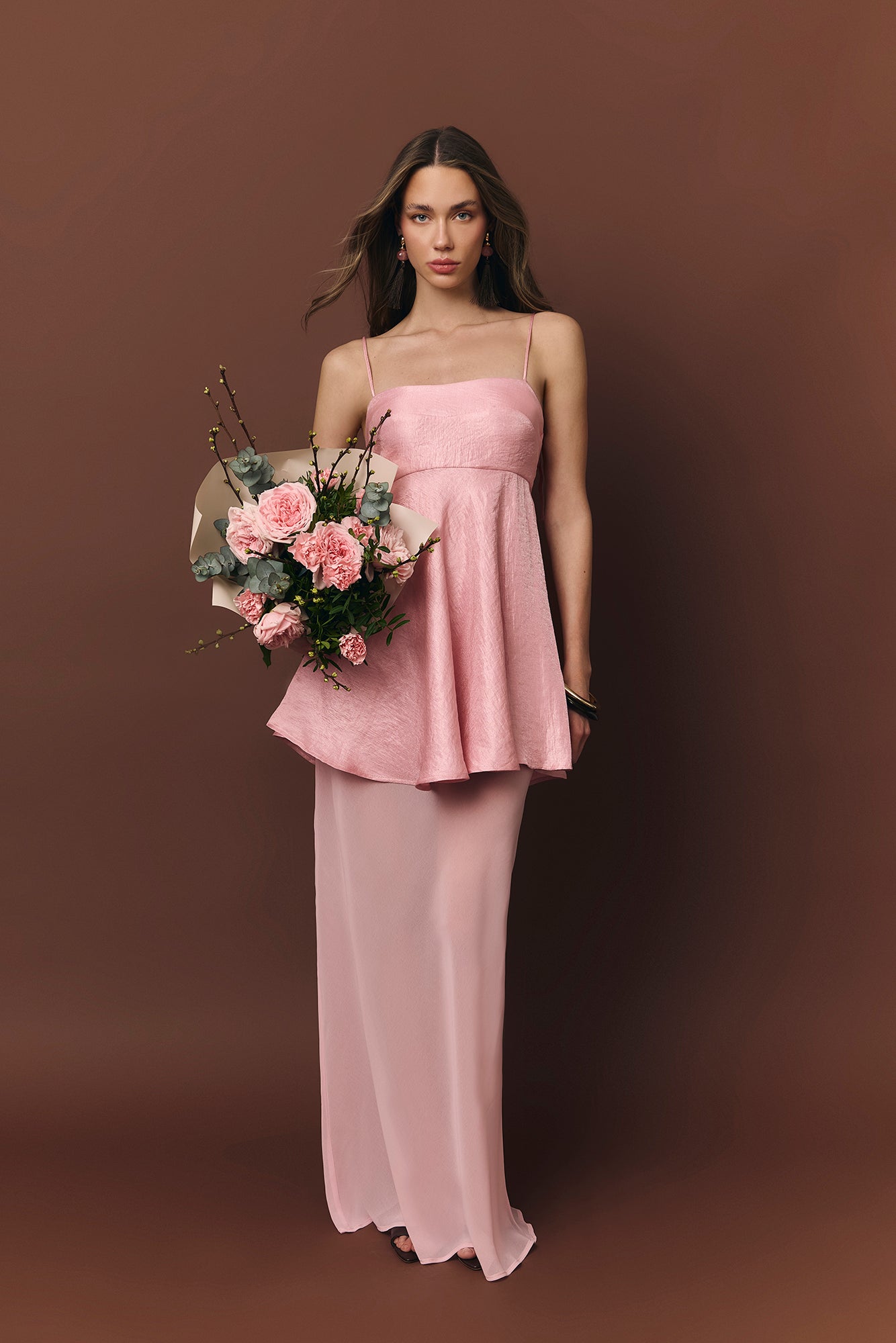 Conjunto Riviera rosa pastel