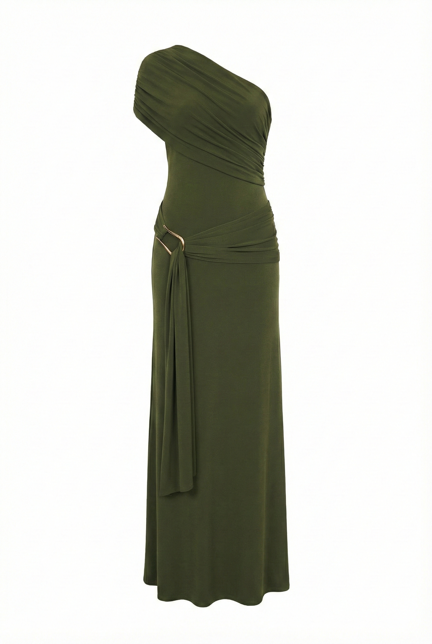 Vestido Pietra verde caqui