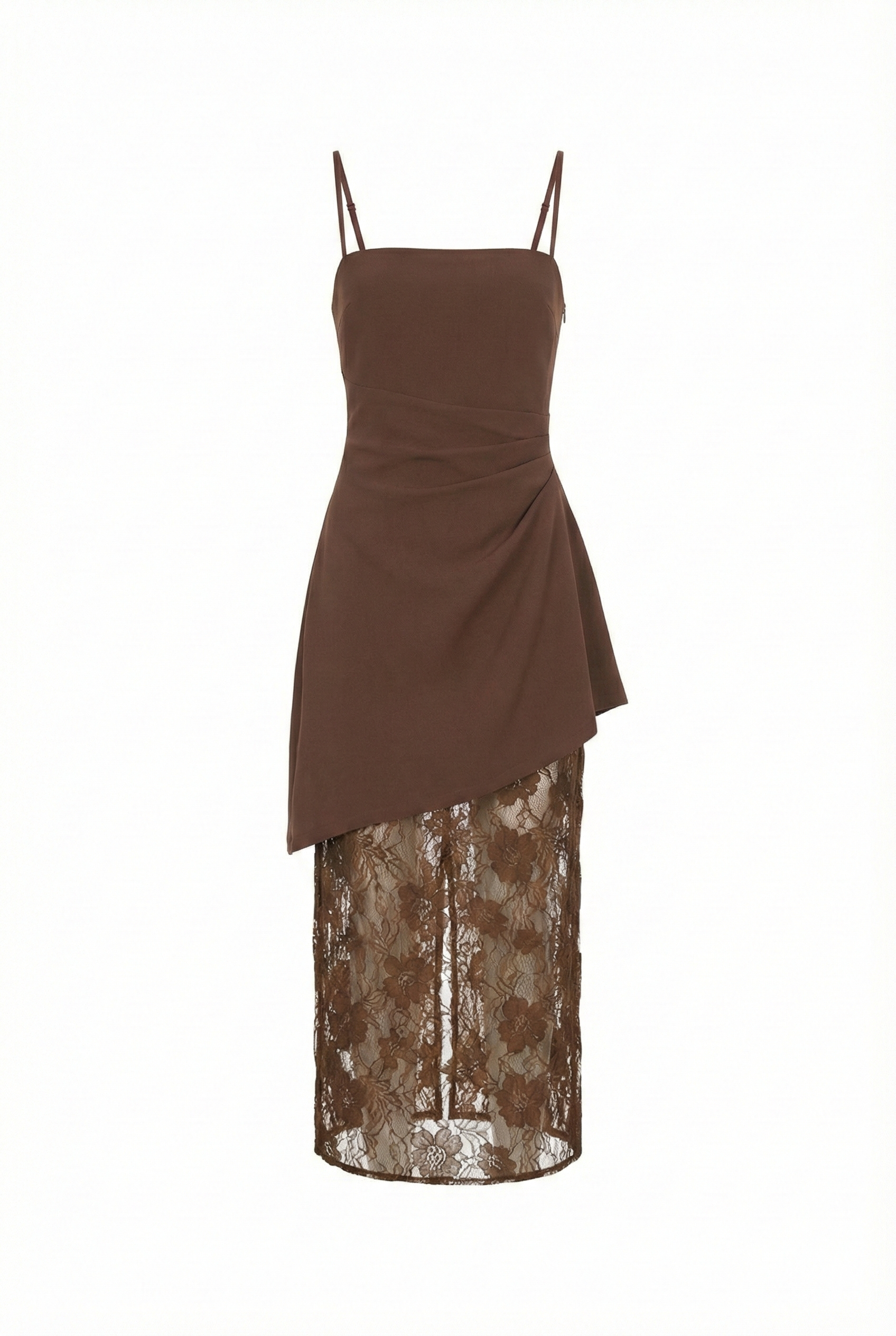 Vestido Theia marrón