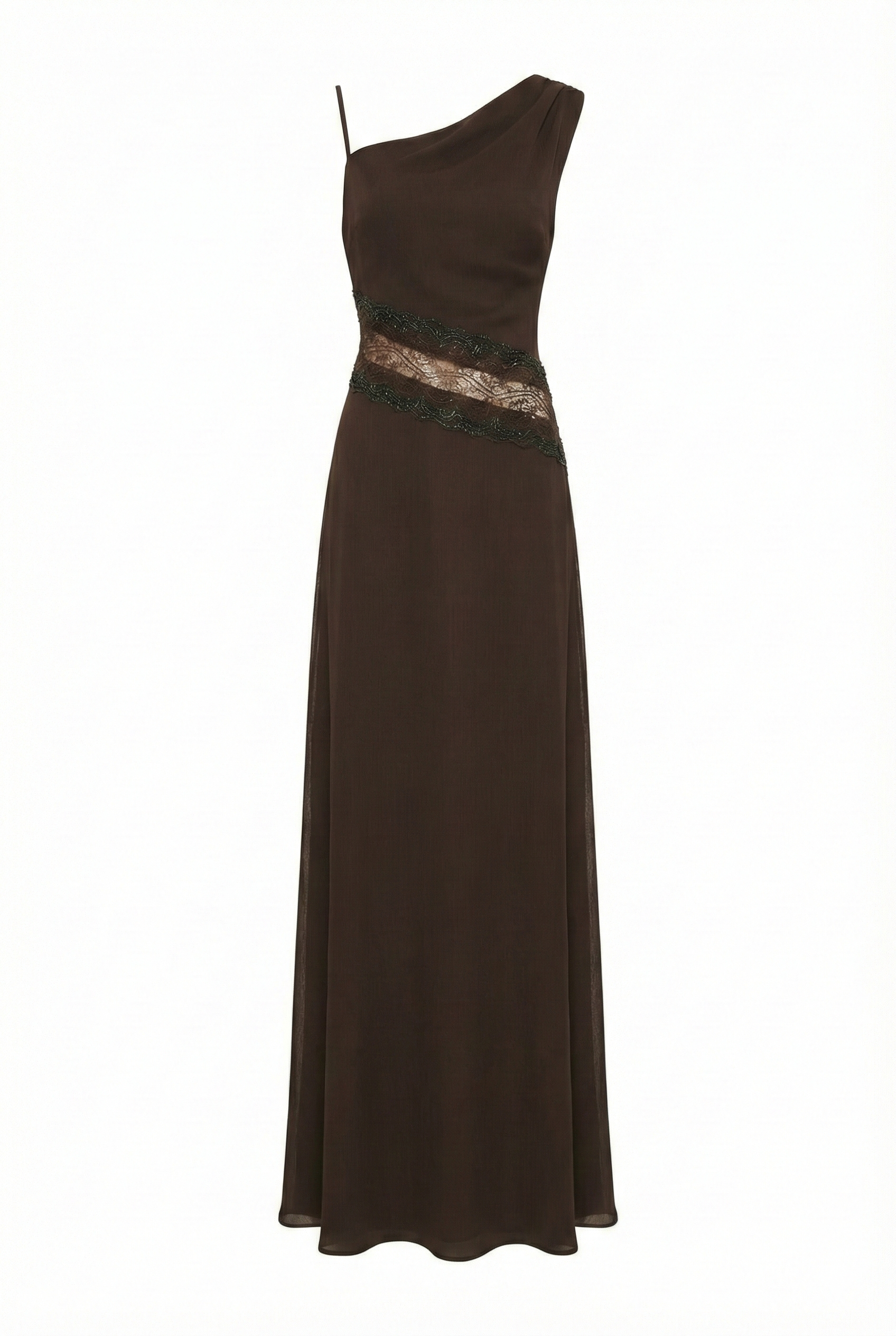Valerie dress in chocolate brown