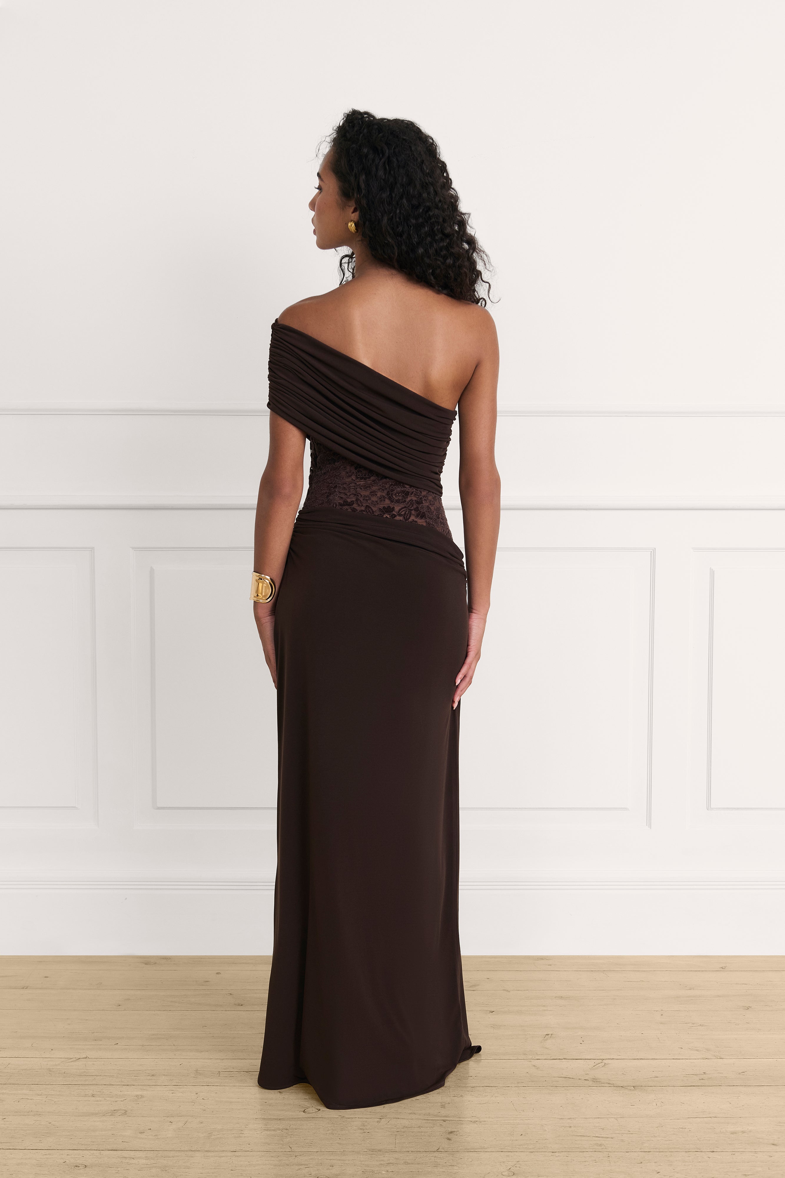 Vestido Danielle marrón