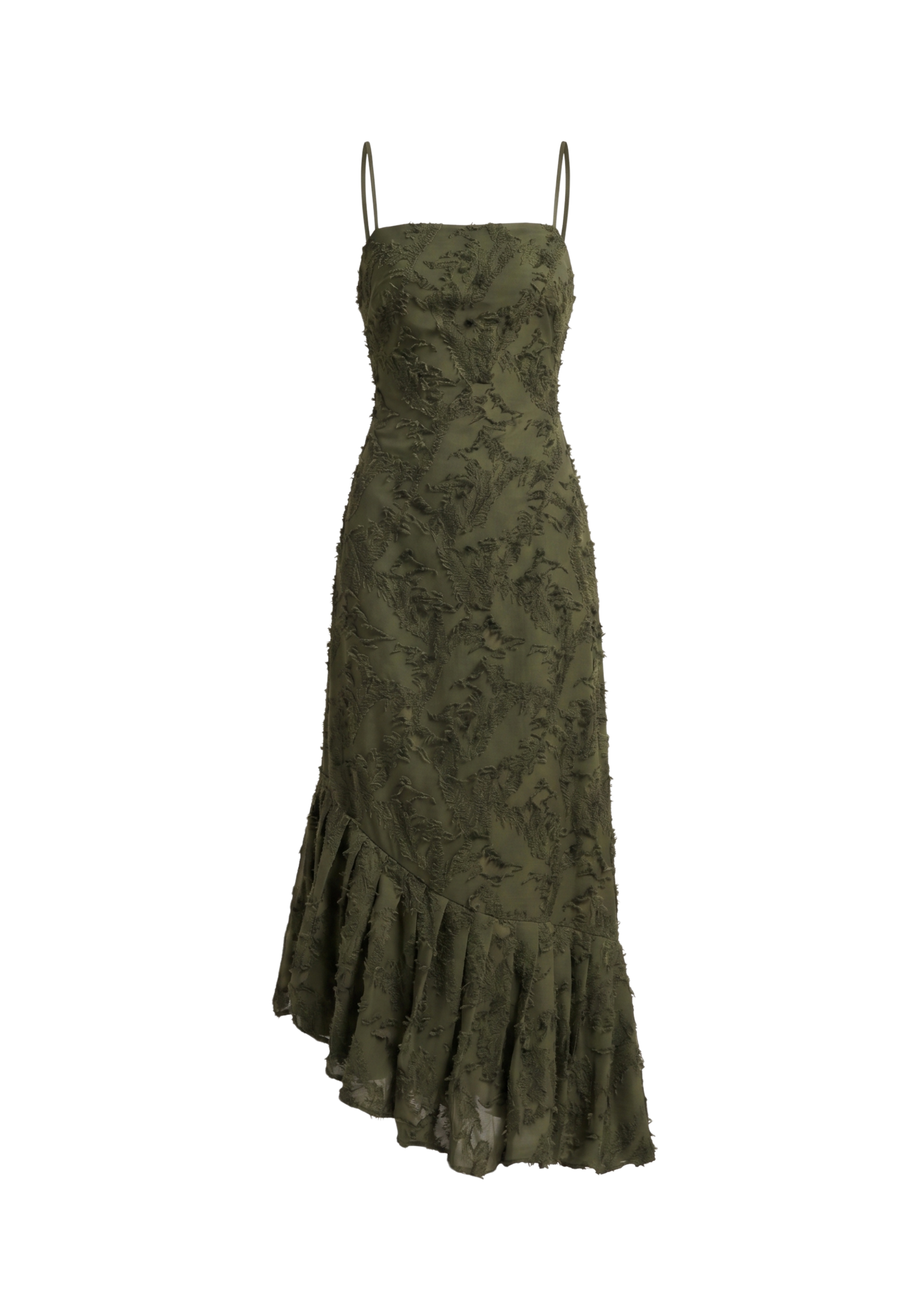 Vestido Vespro verde musgo