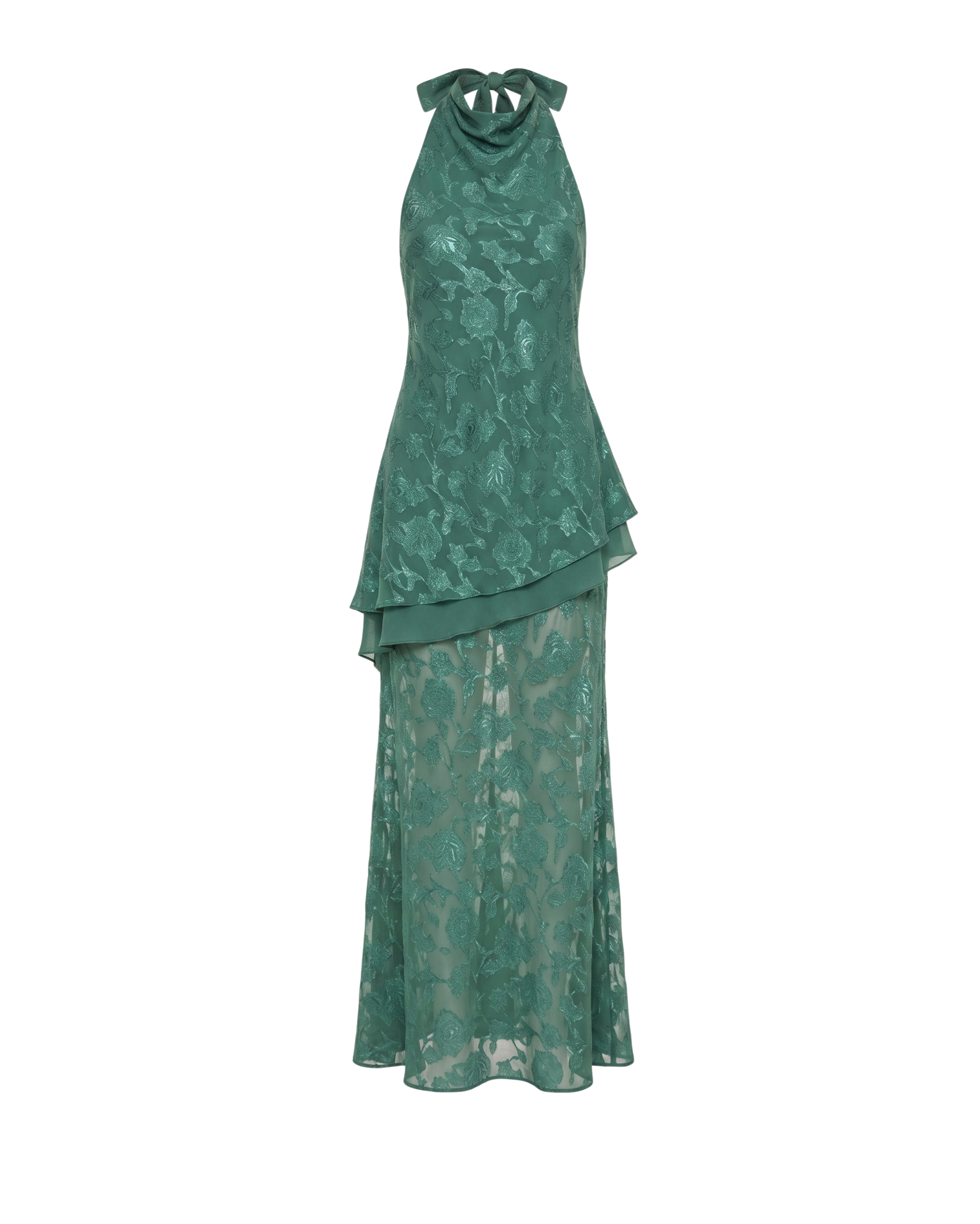 Conjunto Brigitte verde esmeralda