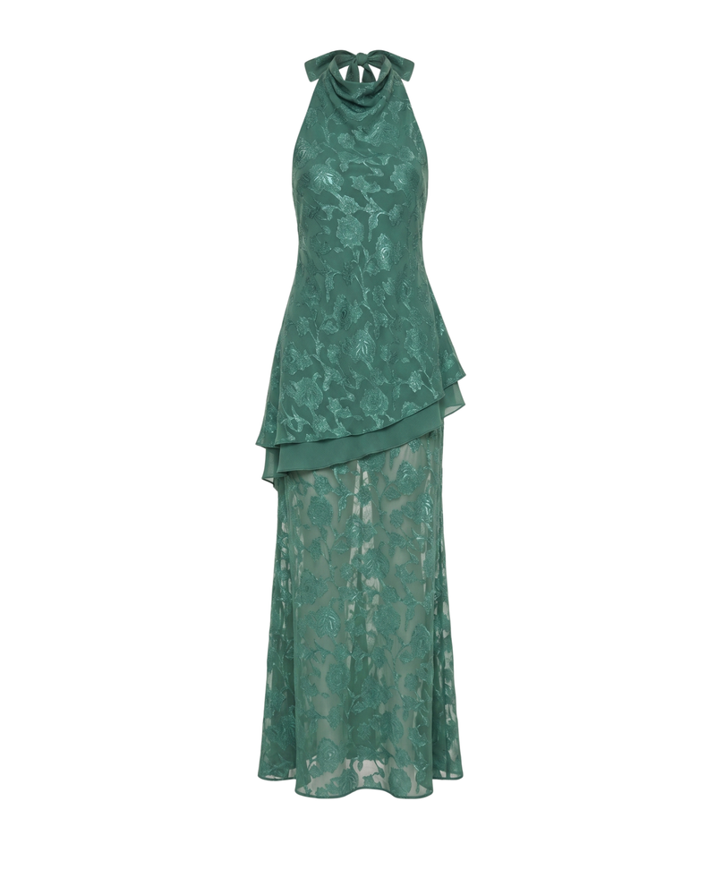 Conjunto Brigitte verde esmeralda