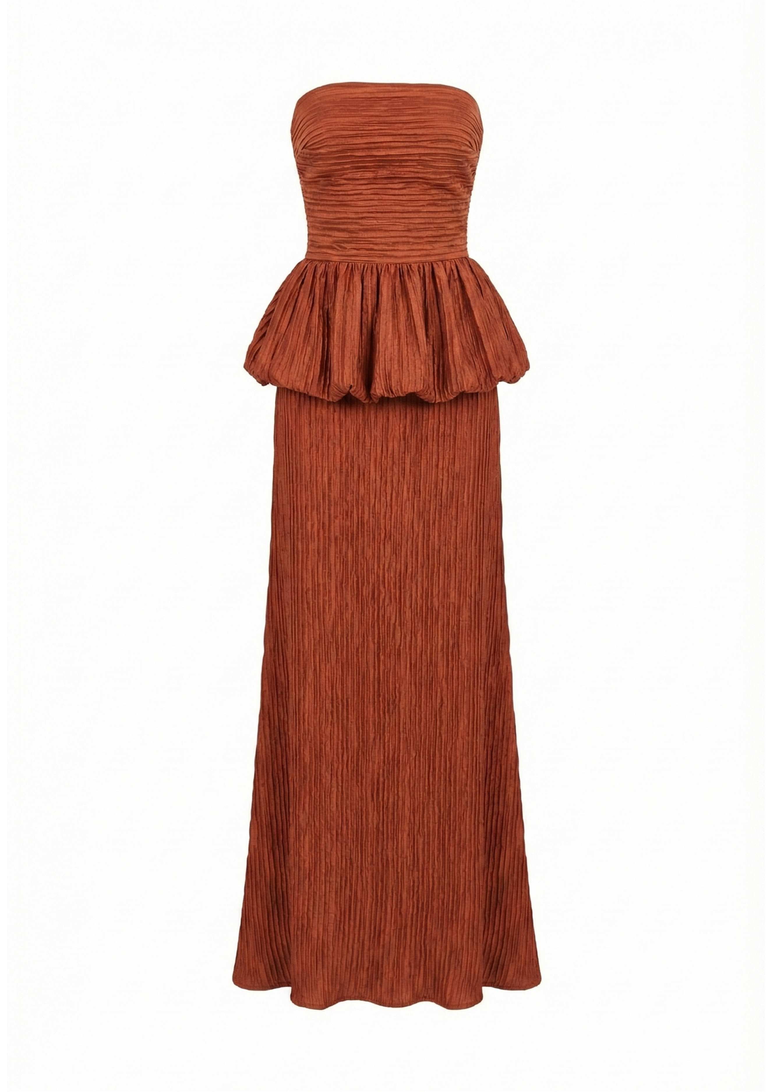 Camellia set in burnt orange