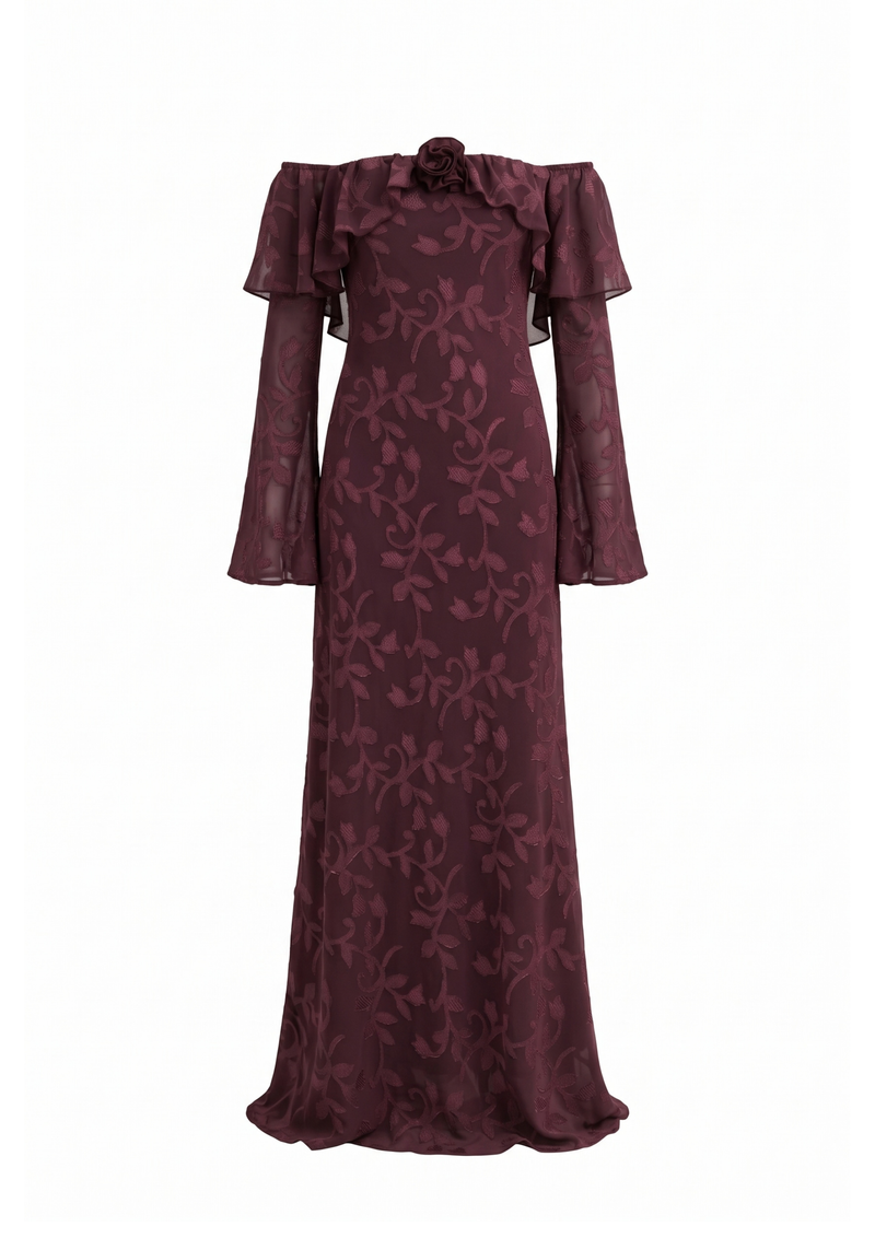 Vestido Amarante morado