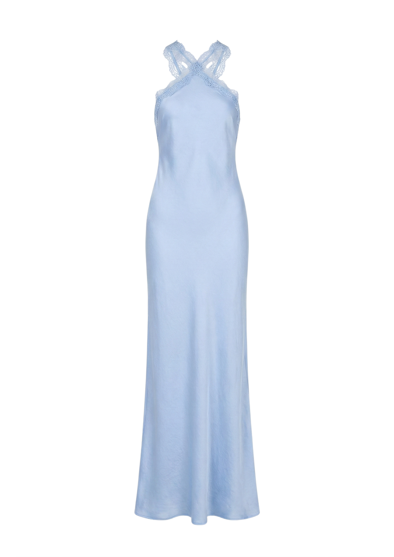 Vestido Luné azul bebé