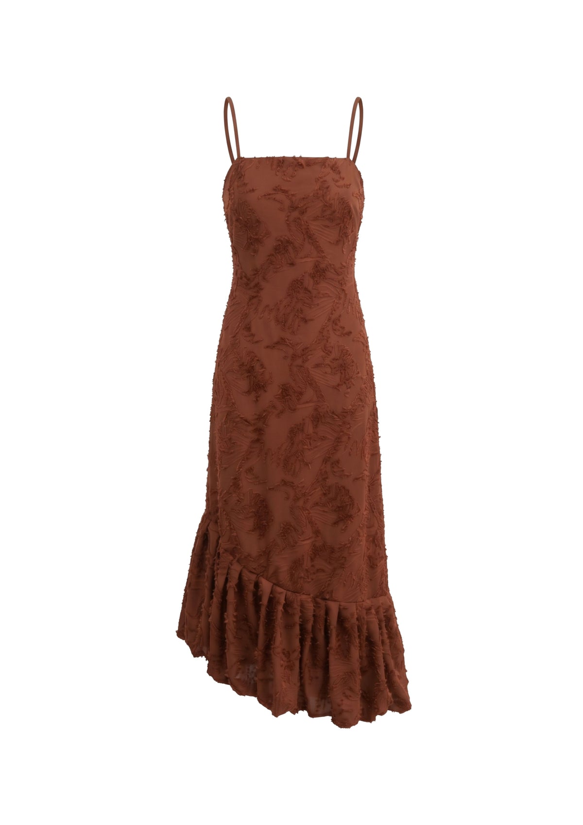 Vestido Vespro terracota
