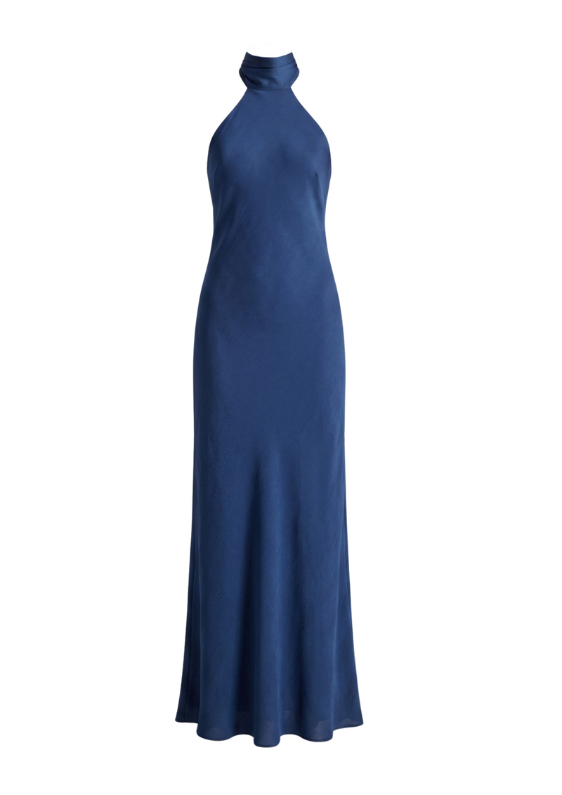 Vestido Stella azul marino