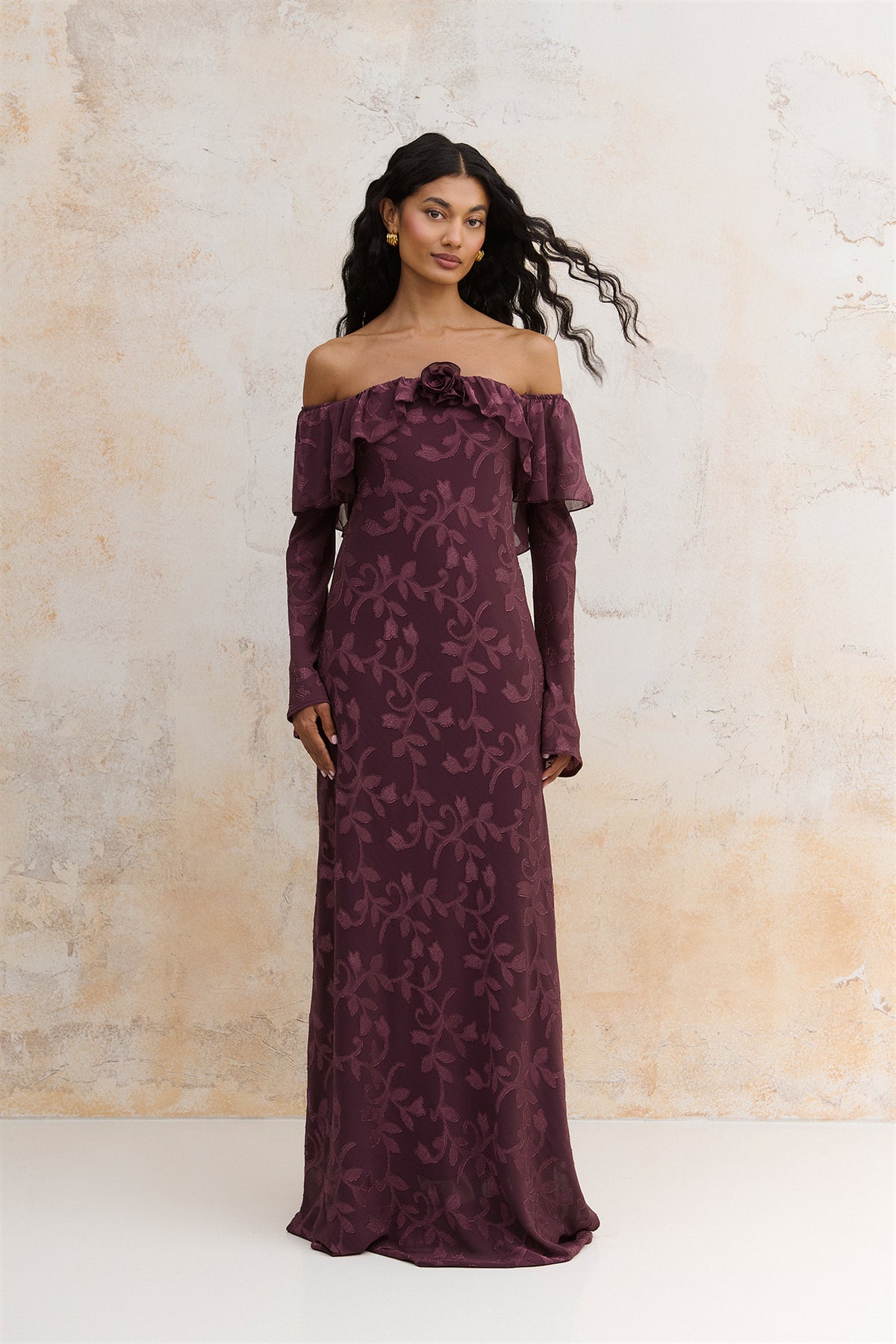 Vestido Amarante morado