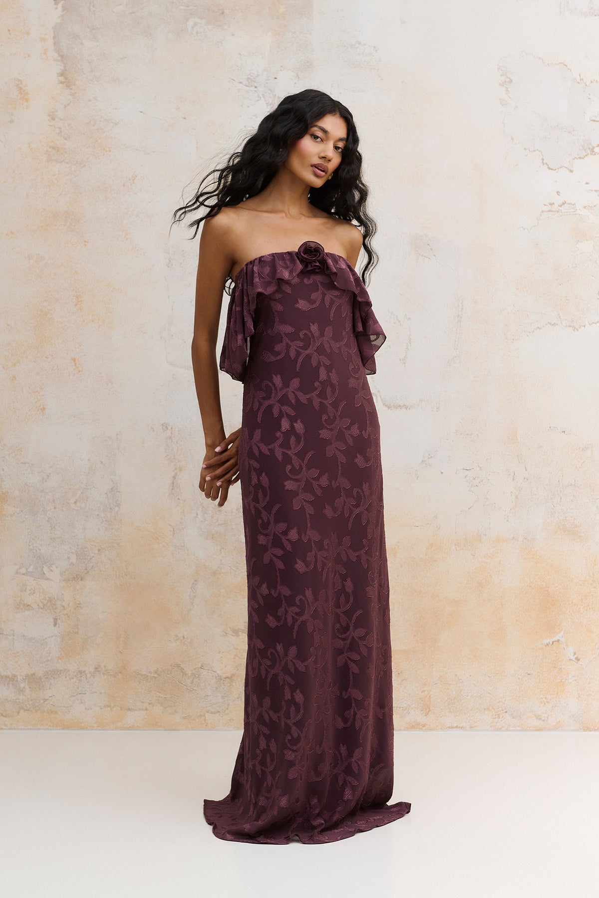 Vestido Amarante morado