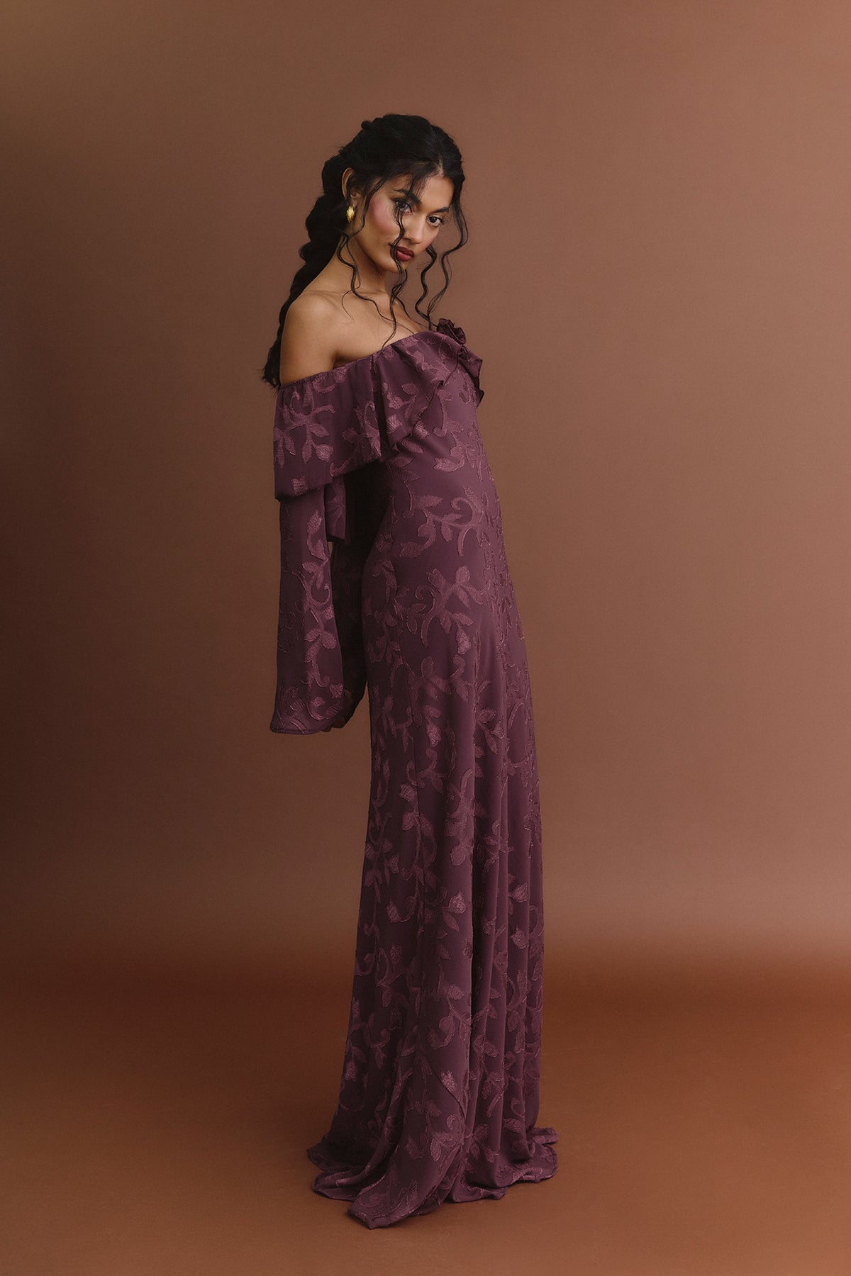 Vestido Amarante morado