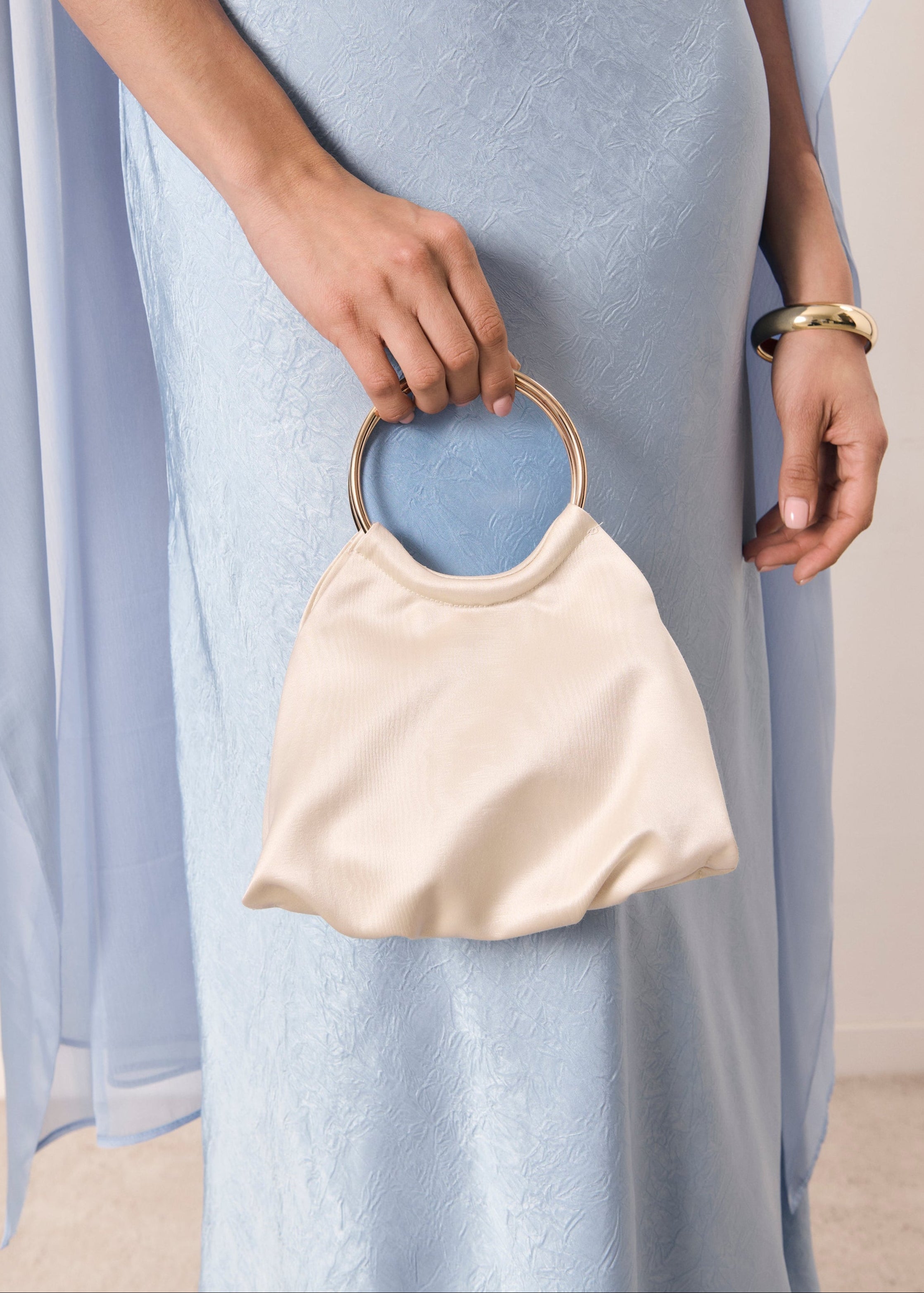 Bolso Belmont marfil