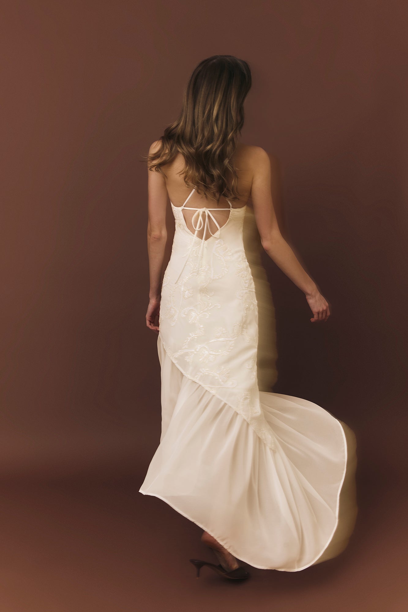 Amelia dress in white