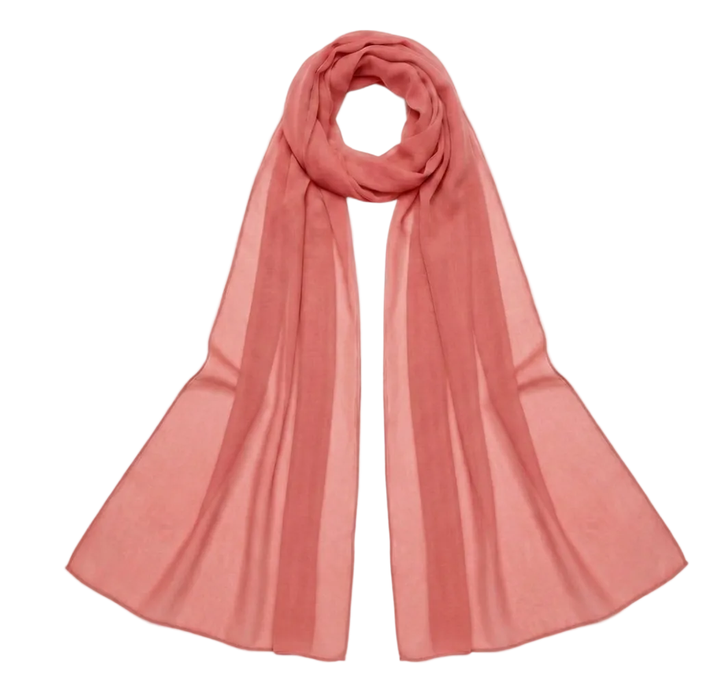 Verona pink shawl