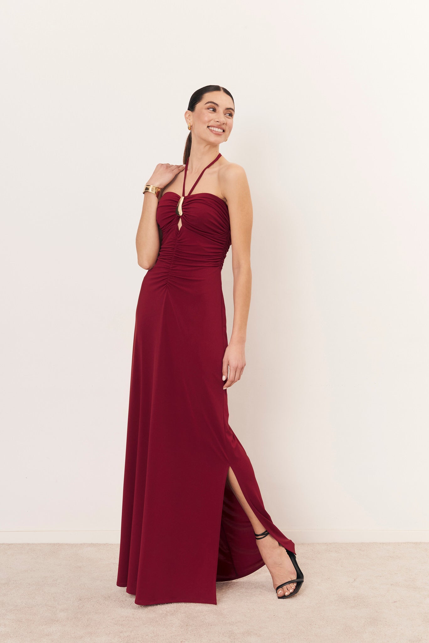 Red Portofino dress