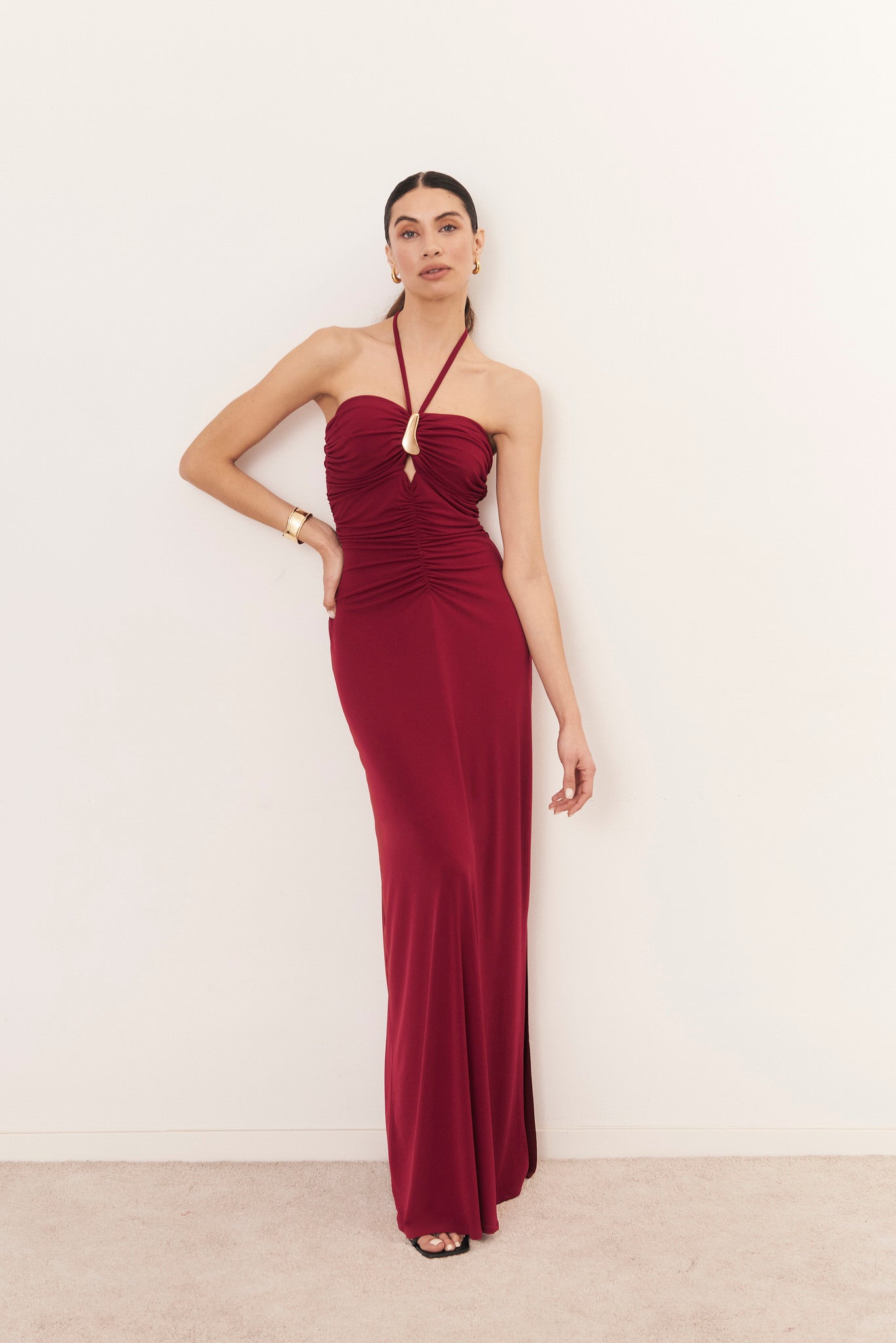 Red Portofino dress