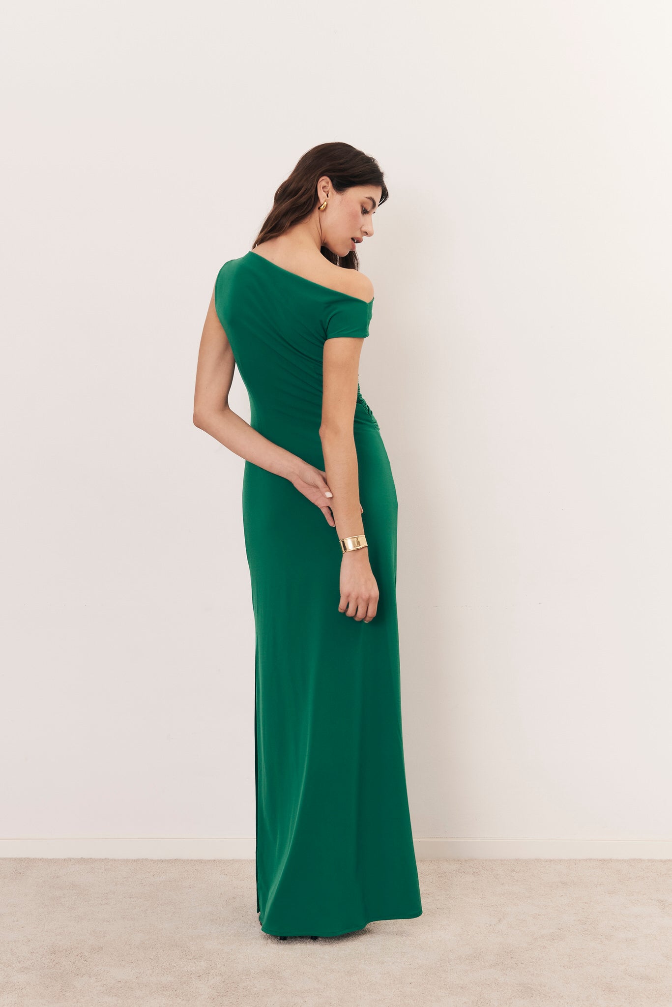 Emerald green Kos dress