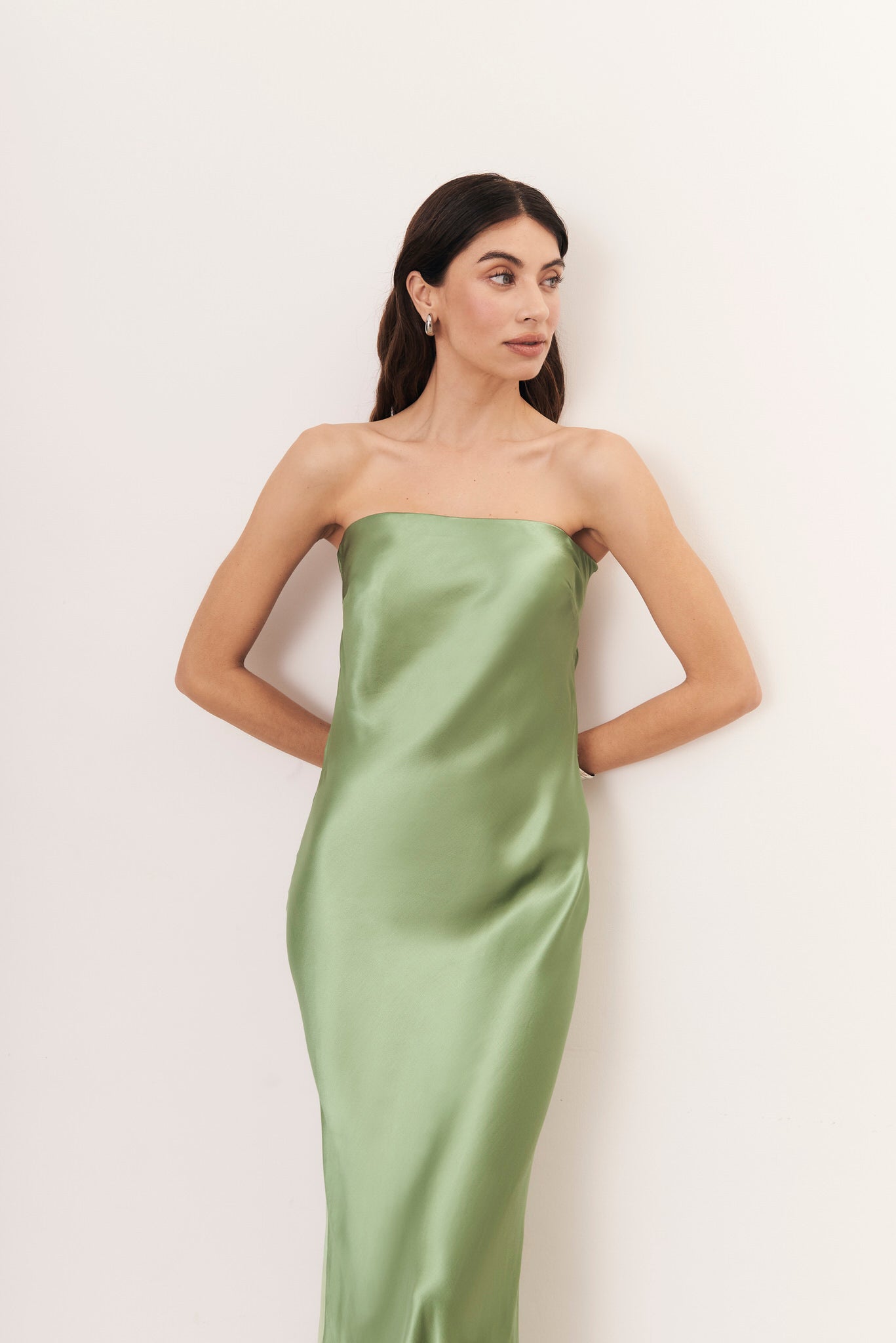Sage green Creta dress