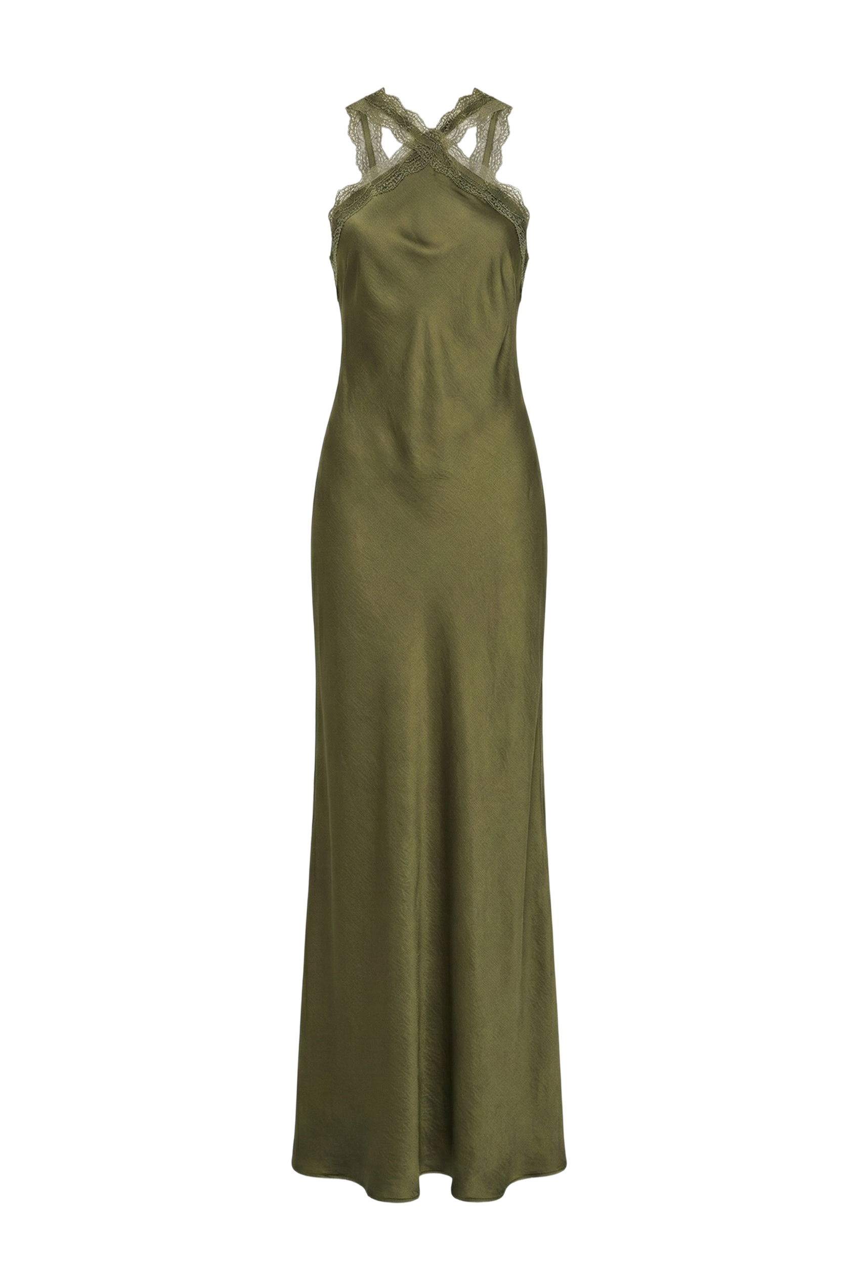 Luné dress in khaki green