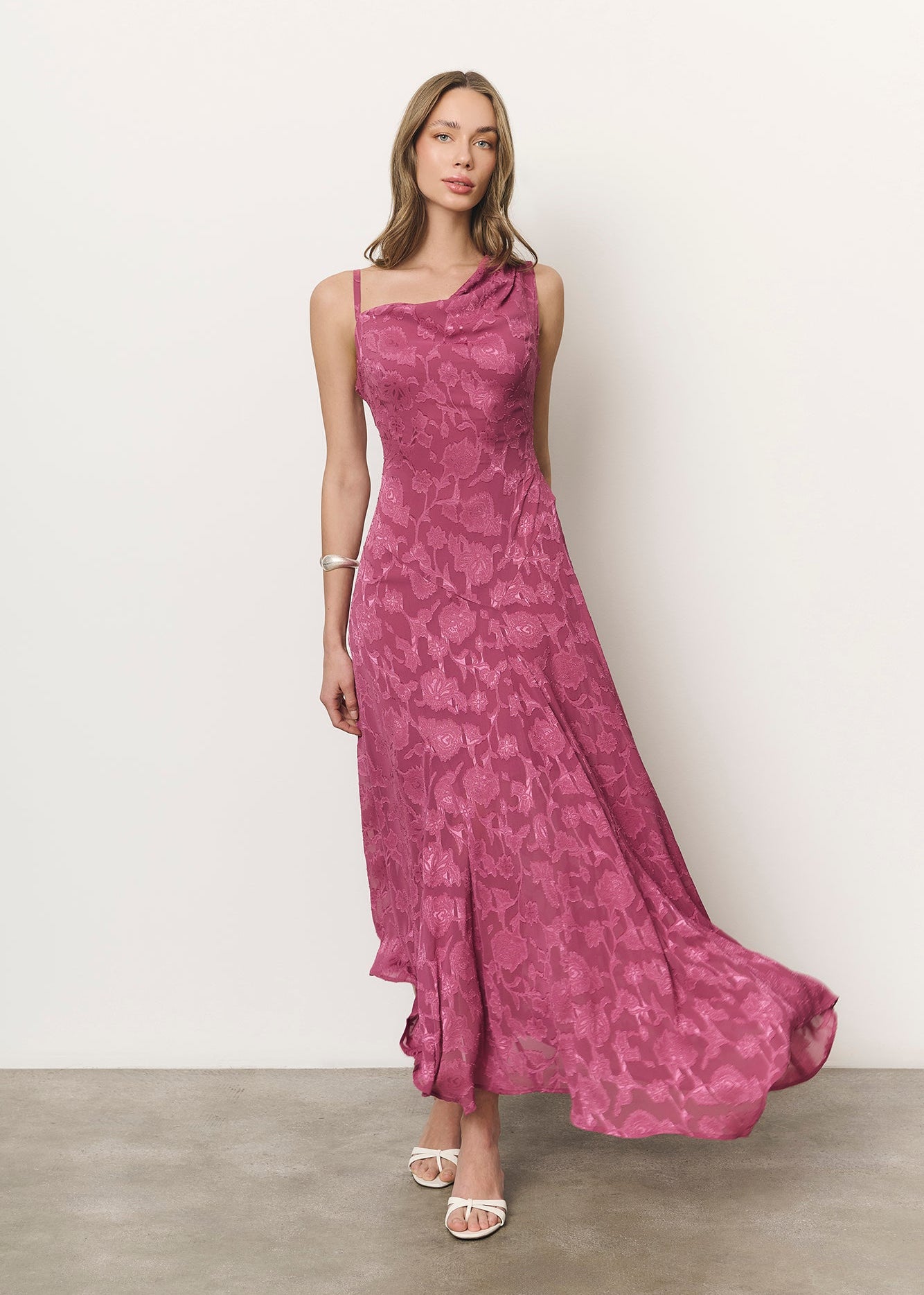 Vestido Ophelia rosa orquídea