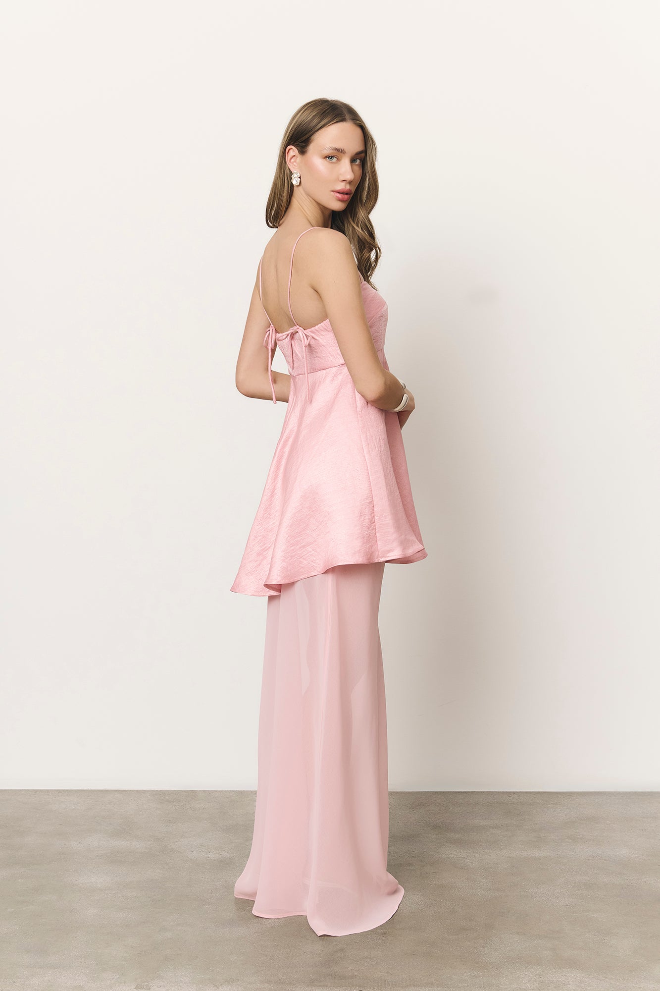 Conjunto Riviera rosa pastel