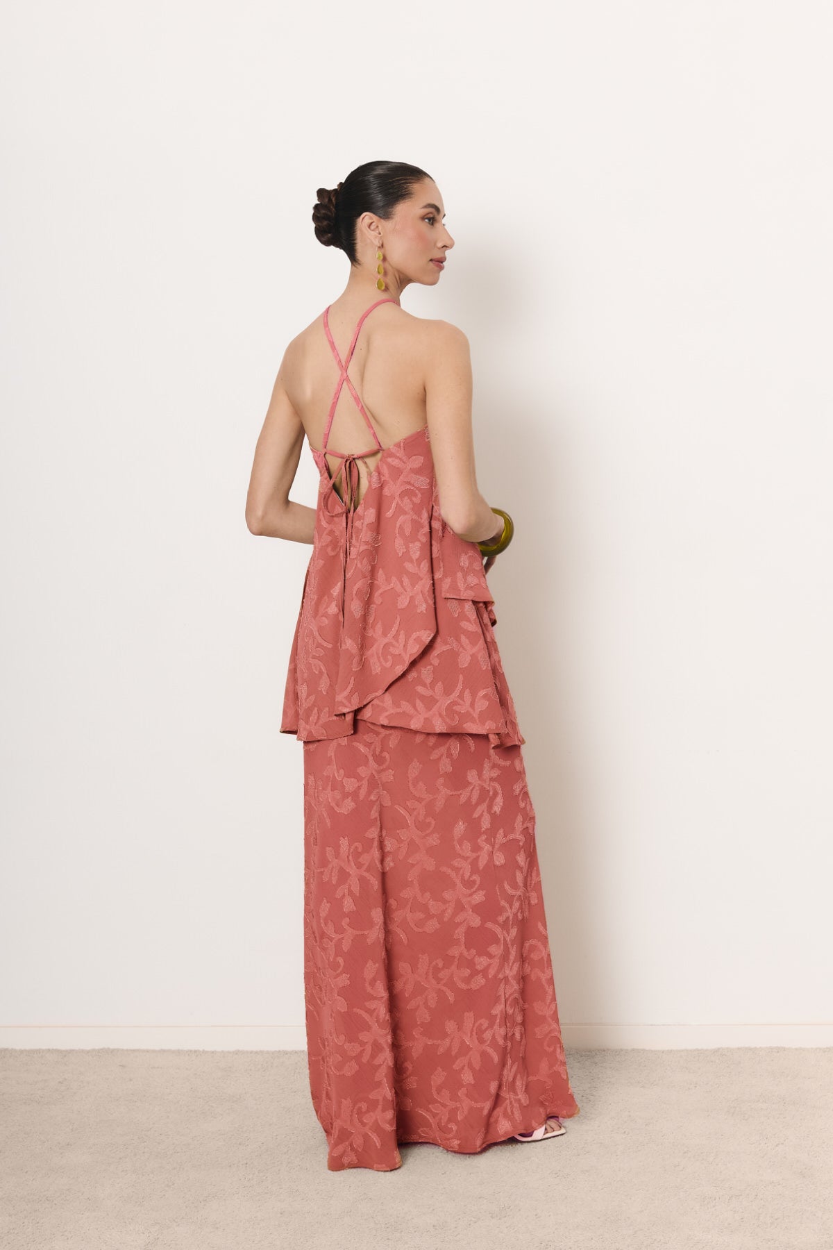 Conjunto Duna rosa coral