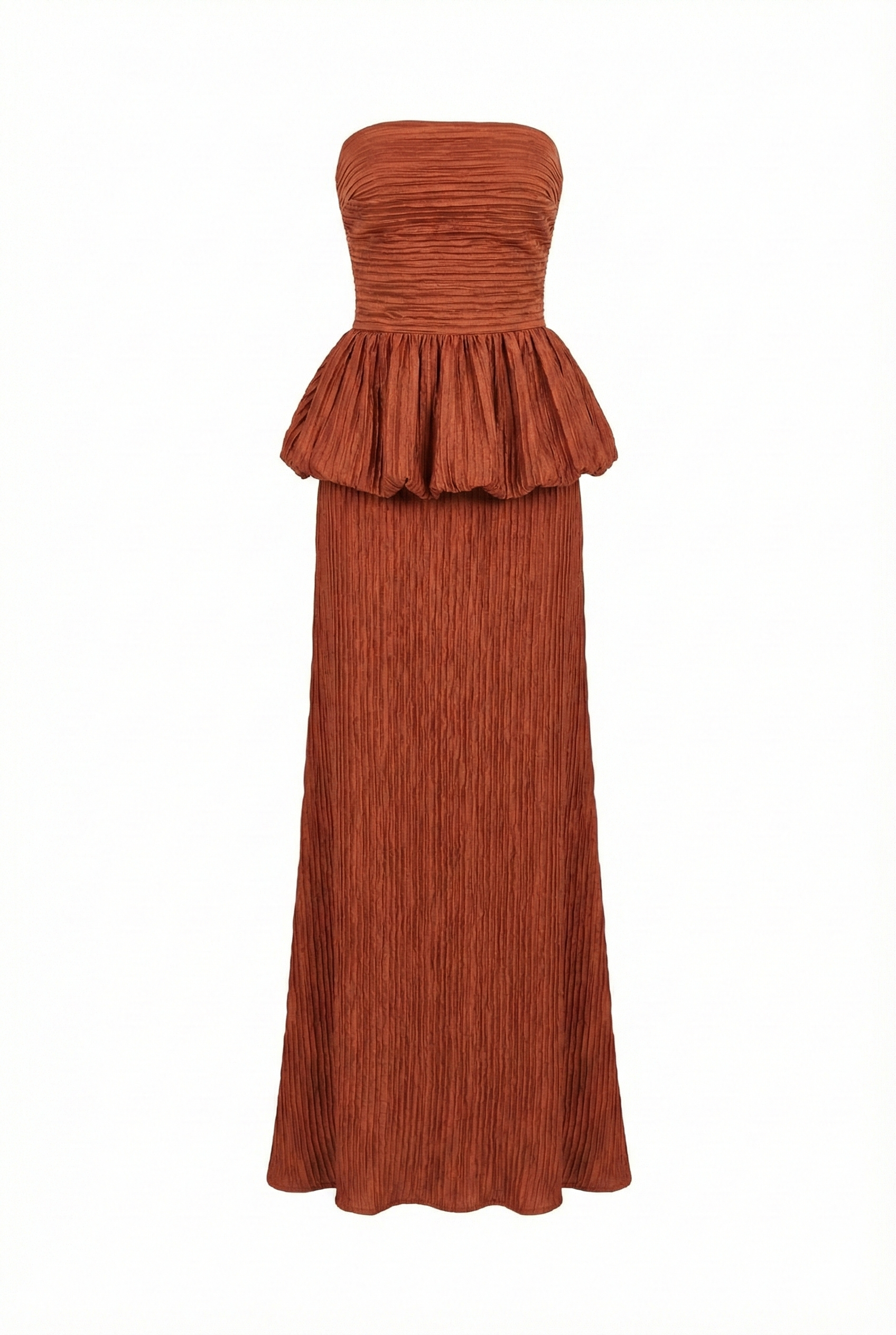 Conjunto Camelia naranja tostado