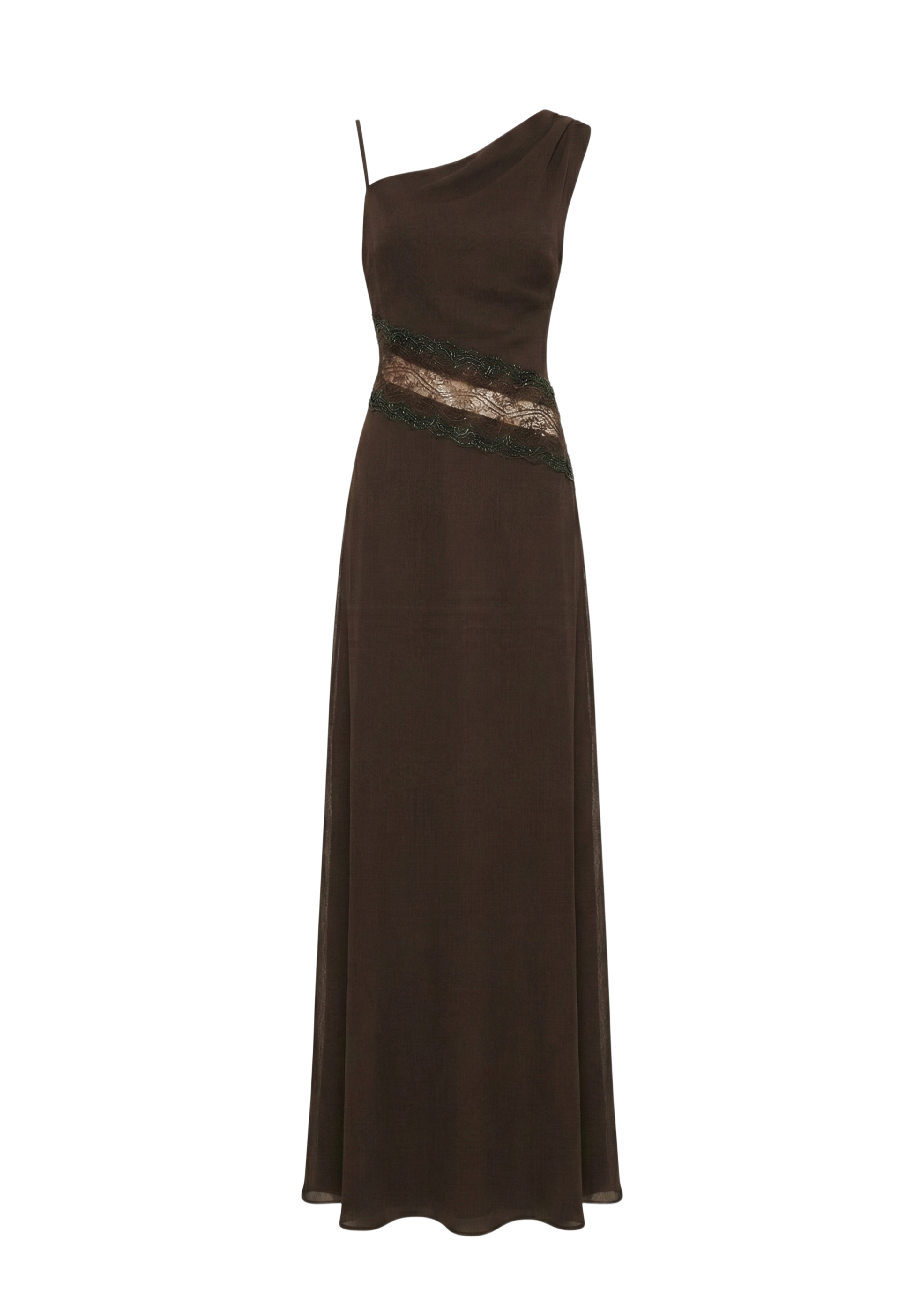 Valerie dress in chocolate brown