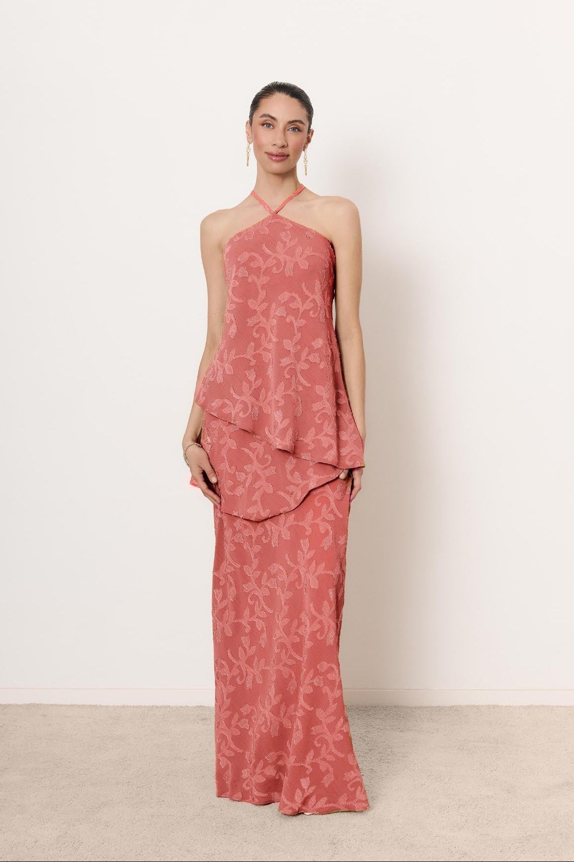 Conjunto Duna rosa coral