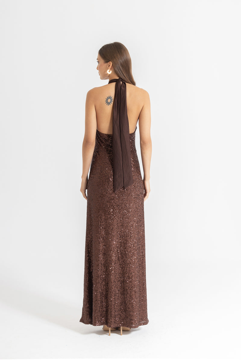 Brown Etna dress