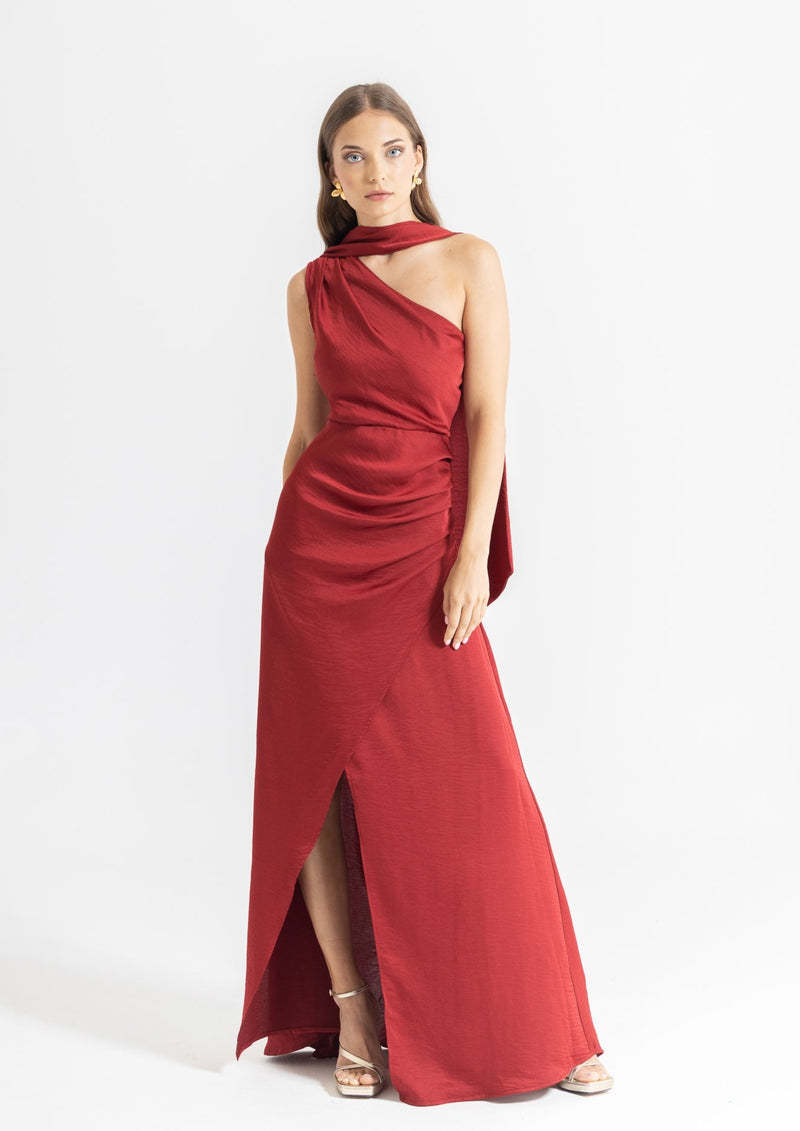 Isabella red dress